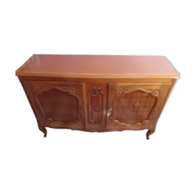 Commode style Louis XV - noyer marqueterie