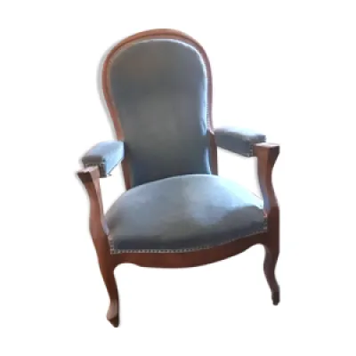 fauteuil en crémaillère - bleu