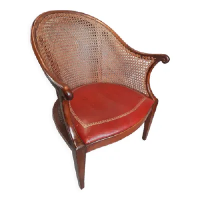 fauteuil de bureau hollandais - cuir