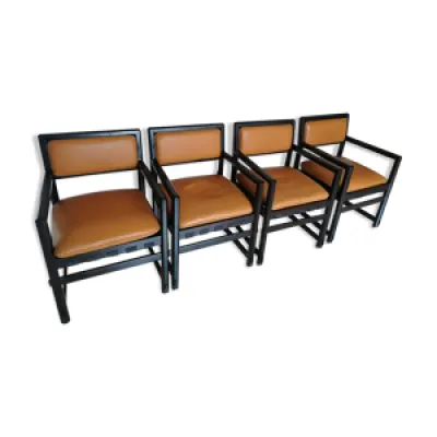 fauteuils bois, design - usa