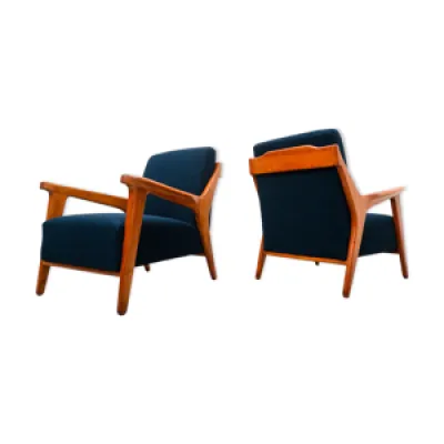 Paire de fauteuils bleus - italie