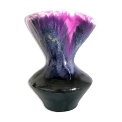 Vase en céramique émaillée - style vallauris