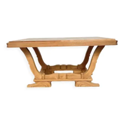 table en bois et béton - ancienne