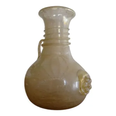 Vase a anse Scavo Seguso - verre murano 1950