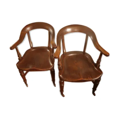 Pair of armchairs english,