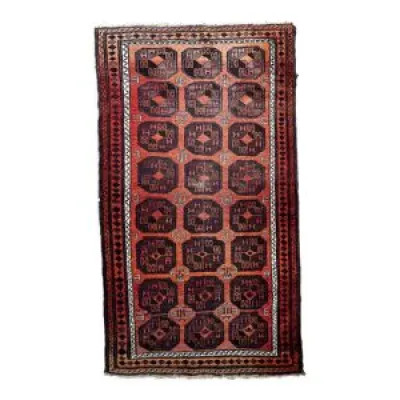 Antique carpet afghan - 114cm