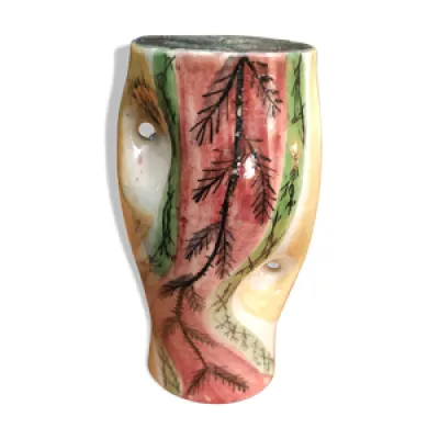 Vase en céramique d'accolay - 1960