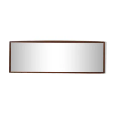 Miroir scandinave horizontal - palissandre