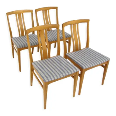 Set de 4 chaises scandinave