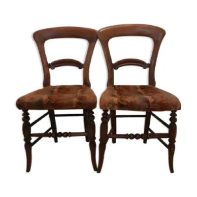chaises vintage bois