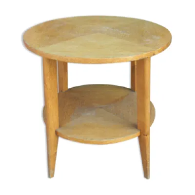 Table basse ronde pieds - bois