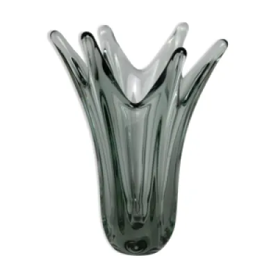 Vase en verre Murano - gris