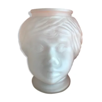 Vase tête vintage