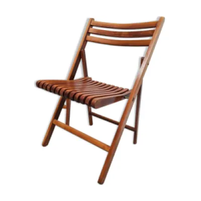 chaise pliante vintage - bois