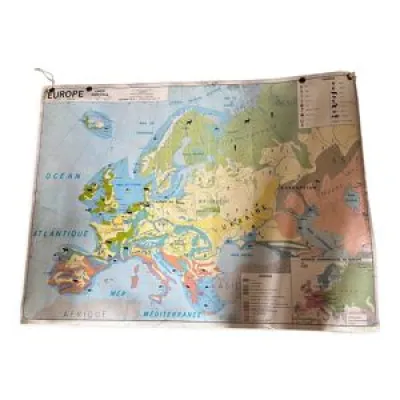 Planisphère europe carte