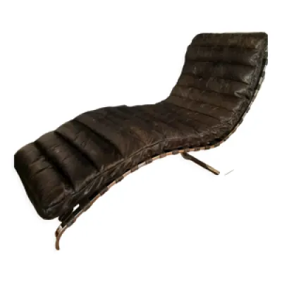 chaise Longue Weimar - cuir