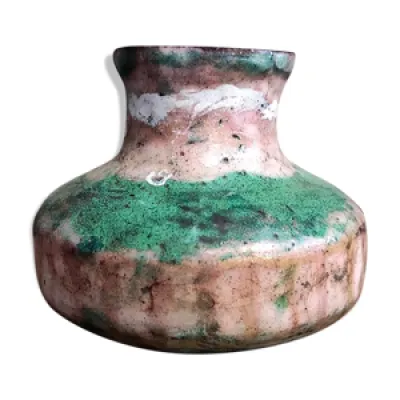 Vase vintage en métal