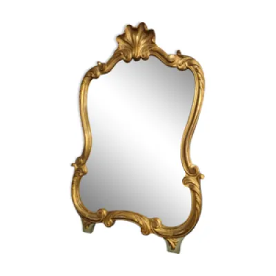 Miroir vintage doré