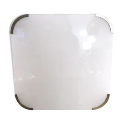 Plafonnier perzel modèle - opalin blanc