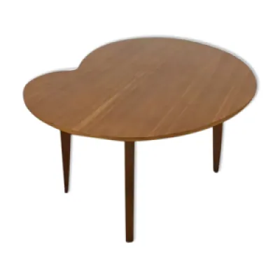 Table d'appoint haricot - bois pied