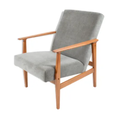 fauteuil poli vintage - tissu