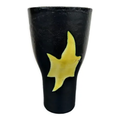 Vase céramique vintage - abstrait