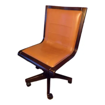 Chaise Cofemo vintage - cuir