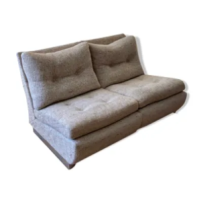 Canapé en laine vintage