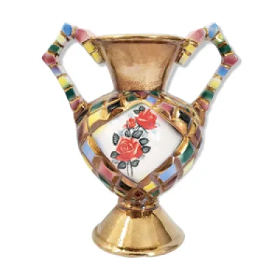 Vase arlequin vintage
