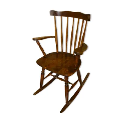 rocking chair 1950 vintage - bois
