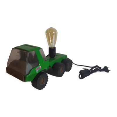 Lampe jouet camion vintage - vert