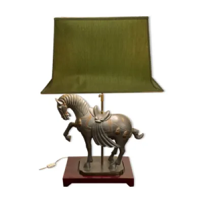 Lampe vintage cheval