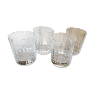 4 verres a whisky baccarat