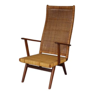 fauteuil vintage en teck - hollandais