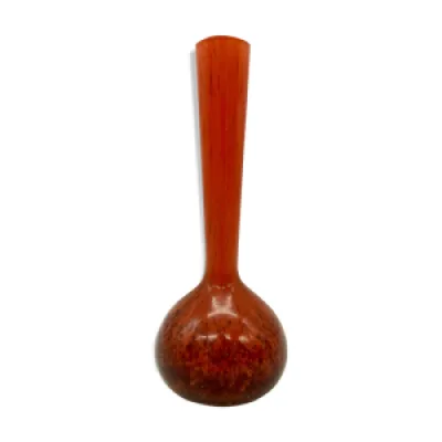Vase soliflore rouge - bordeaux