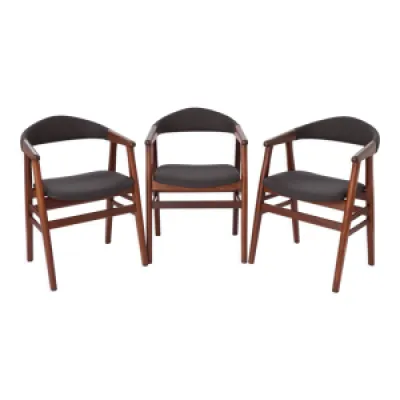 3 fauteuils danois Années