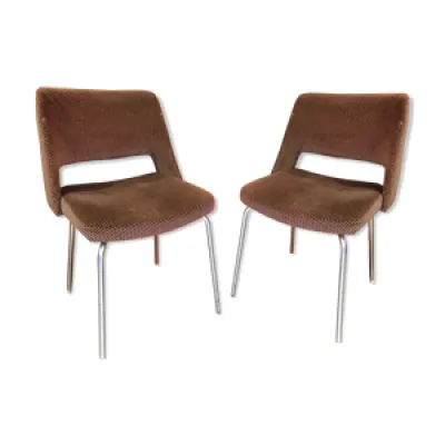 Paire chaises 1970