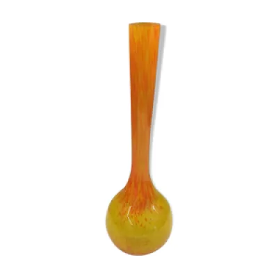 Vase soliflore orange - jaune