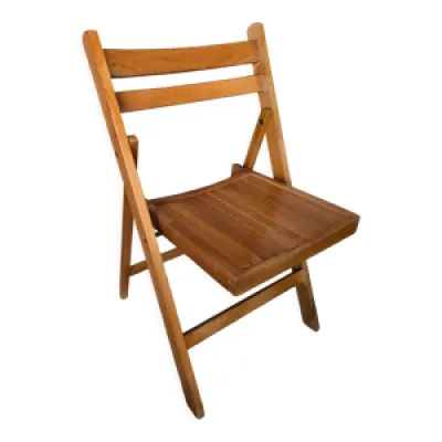 chaise pliante bois clair - 70