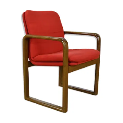 fauteuil bois & tissu