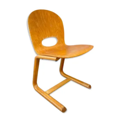 chaise école vintage - bois