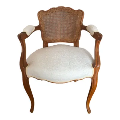 Fauteuil ancien cannage
