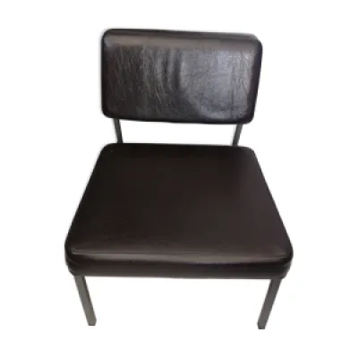 fauteuil vintage simili
