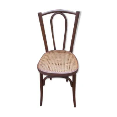 Chaise bistrot en bois - cannage