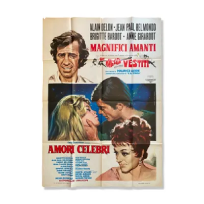 Affiche italienne amours