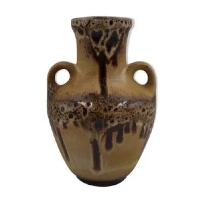 Vase céramique Fat Lava - anses