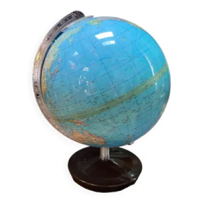 Globe mappemonde vintage - seventies