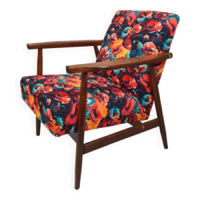 fauteuil vintage aux - fleurs