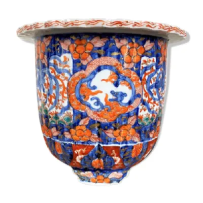 Pot de fleurs en porcelaine - imari