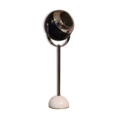 Lampe eyes ball vintage - noir 1960